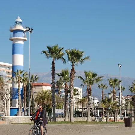 Atico Con Gran Terraza Y Vistas Al Mar Appartement Torre Del Mar Buitenkant foto